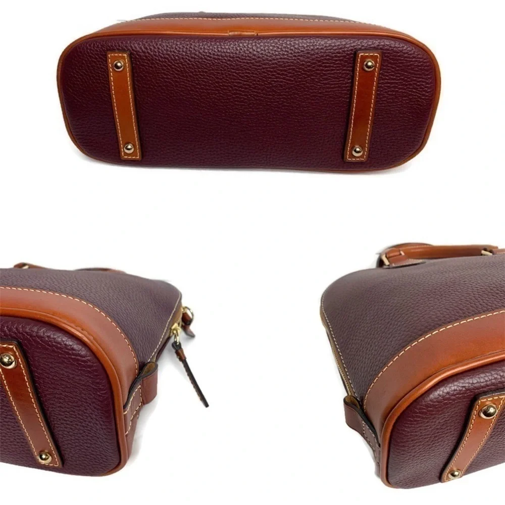 Dooney & Bourke Bordeaux Burgundy ZIP Zip Satchel
